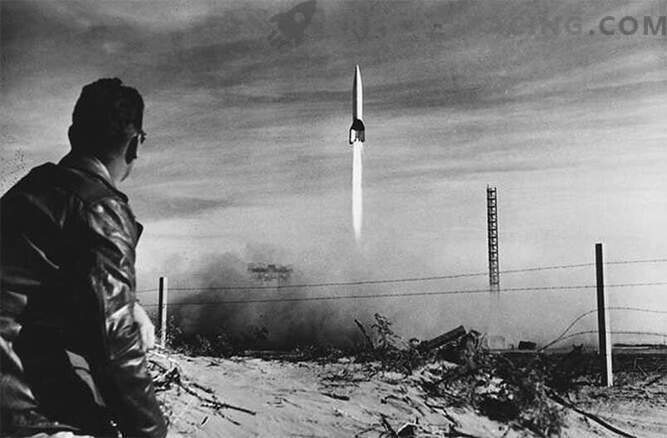 V-2: raket aangedreven door een fascistisch Duits militair voertuig
