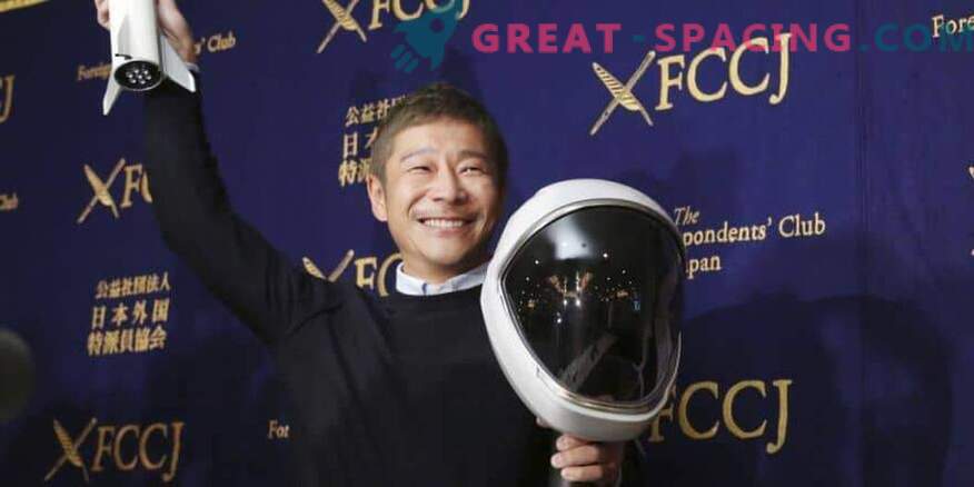 Japanse ruimtetoerist is klaar om te trainen voor maanvlucht