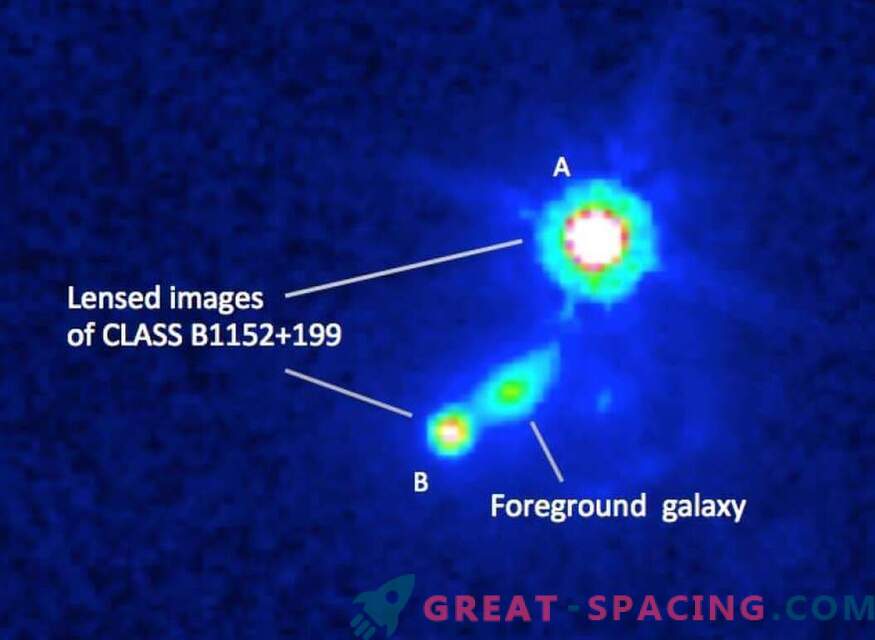 Wetenschappers vinden het magnetische veld van een externe Galaxy