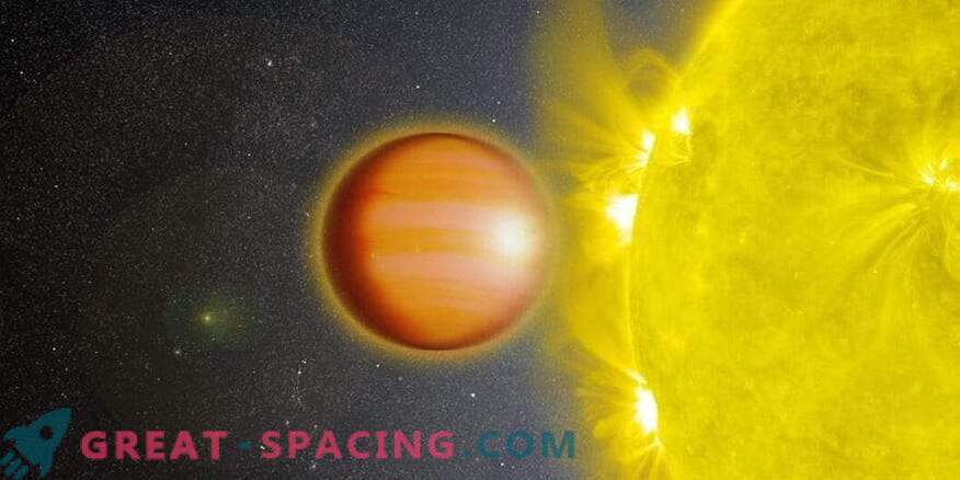 De exoplanetaire stratosfeer is verstoken van water